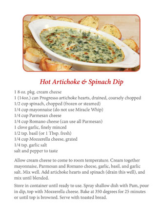 Artichoke-Spinach Dip
