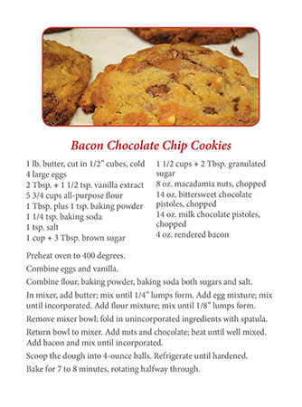 Bacon Choc Chip Cookies