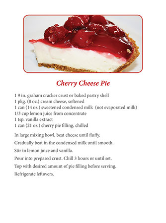 Cherry Cheese Pie
