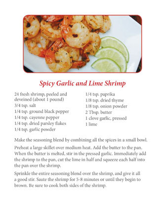 Garlic and Lime Shrimp